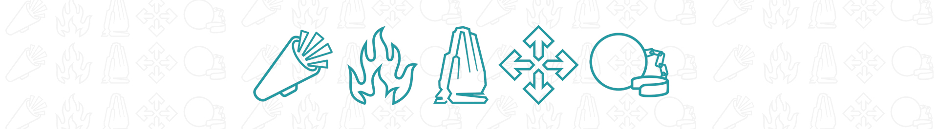 pattern on white - 1920x265